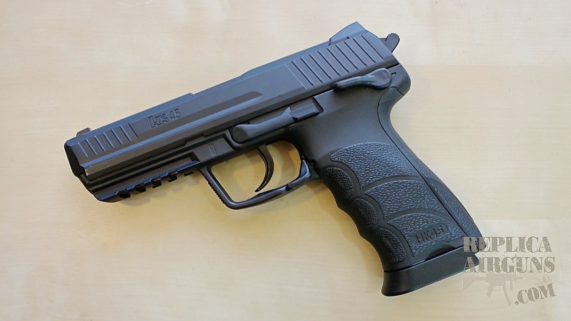 Umarex HK 45 Metal Slide CO2 BB Pistol Table Top Review