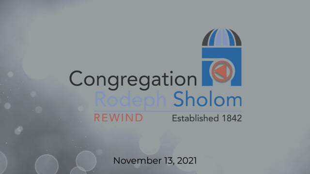 Shabbat Morning 11/13/2021