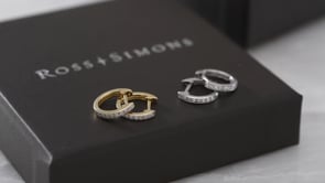 10 ct. t.w. Diamond Huggie Hoop Earrings in 14kt Yellow Gold