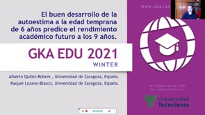 El buen desarrollo de la autoestima a la edad temprana de 6 años predice el rendimiento académico futuro a los 9 años.
