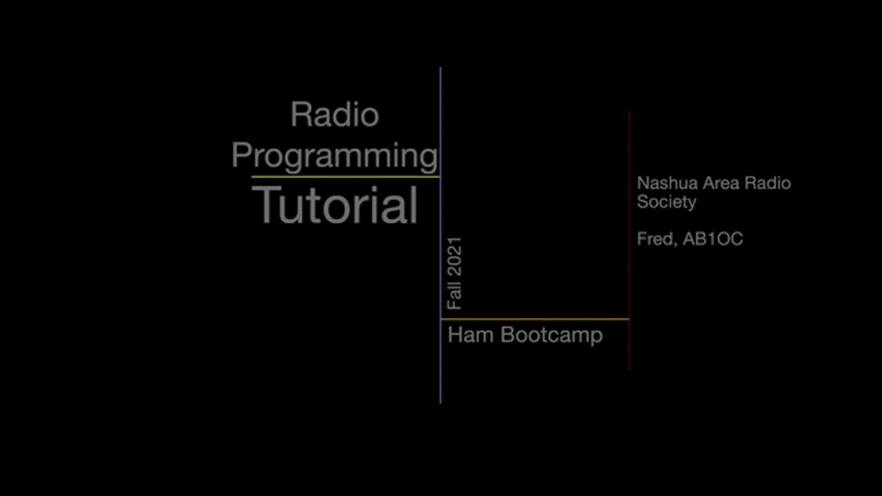 Radio Programming Tutorial