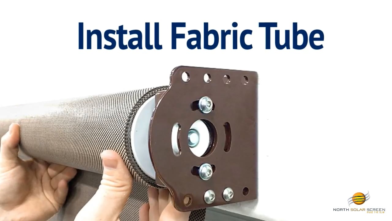 Install Fabric Tube Motor Exposed