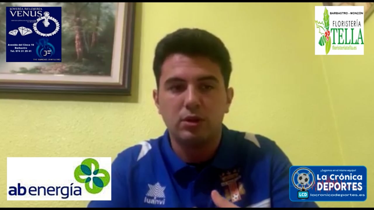 JAVI MARTÍN (Entrenador Magallón) Almudévar 2-1 Magallón / J10 / Preferente Gr2