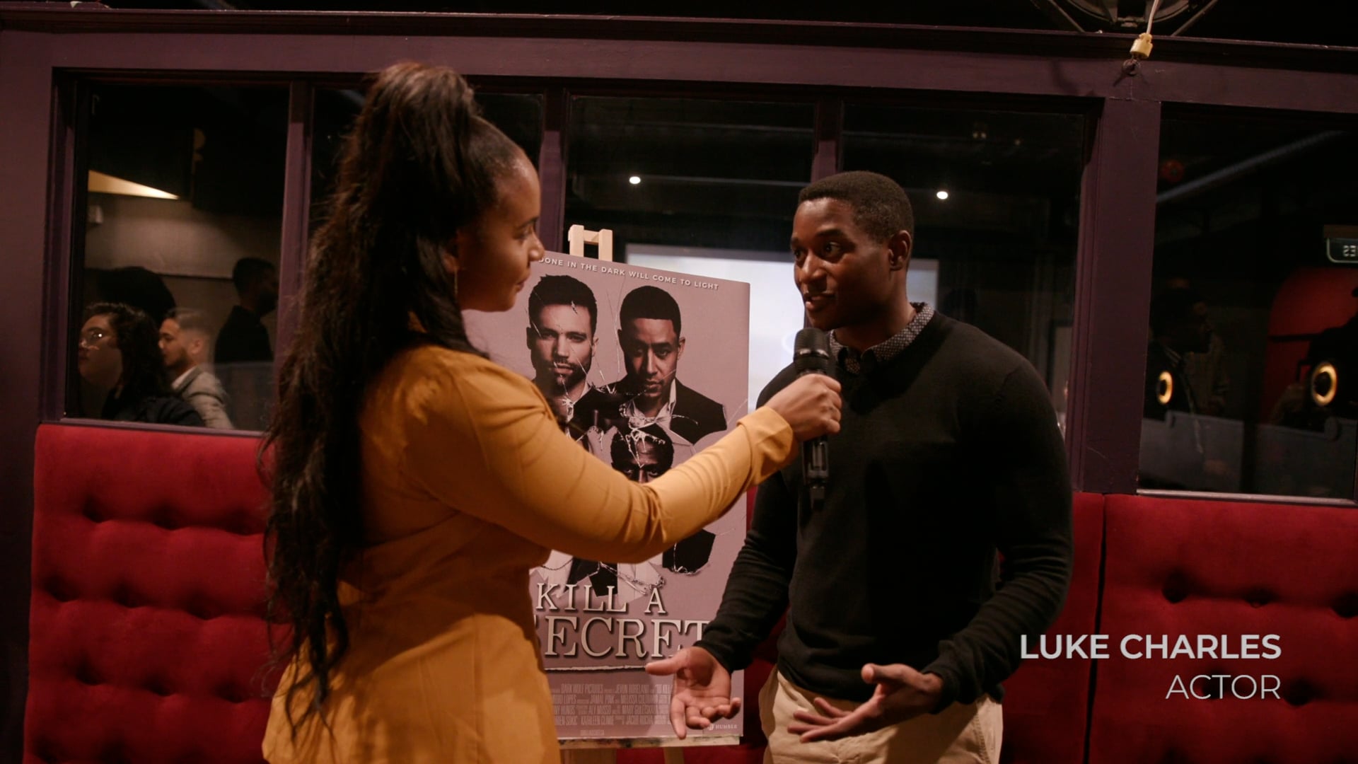 TKAS - Premiere - Actor Luke Charles - Red Carpet Interview 2019