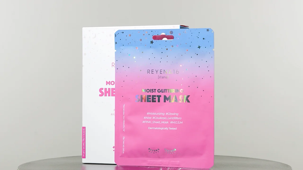 REYENA16 Moist Glittering Sheet Mask 23g - REYENA16
