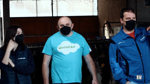 A automatización, a gran aposta da Gandería Quintián