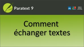 Comment échanger un texte dans une fenêtre