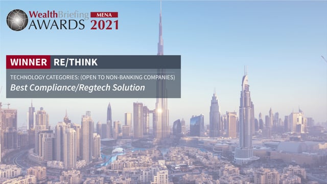 WealthBriefing MENA Awards 2021 - re/think placholder image