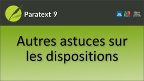 Autre astuces sur les dispositions des fenêtres