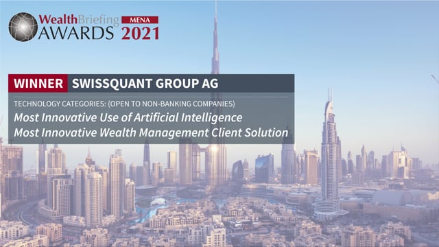 WealthBriefing MENA Awards 2021 - swissQuant Group placholder image