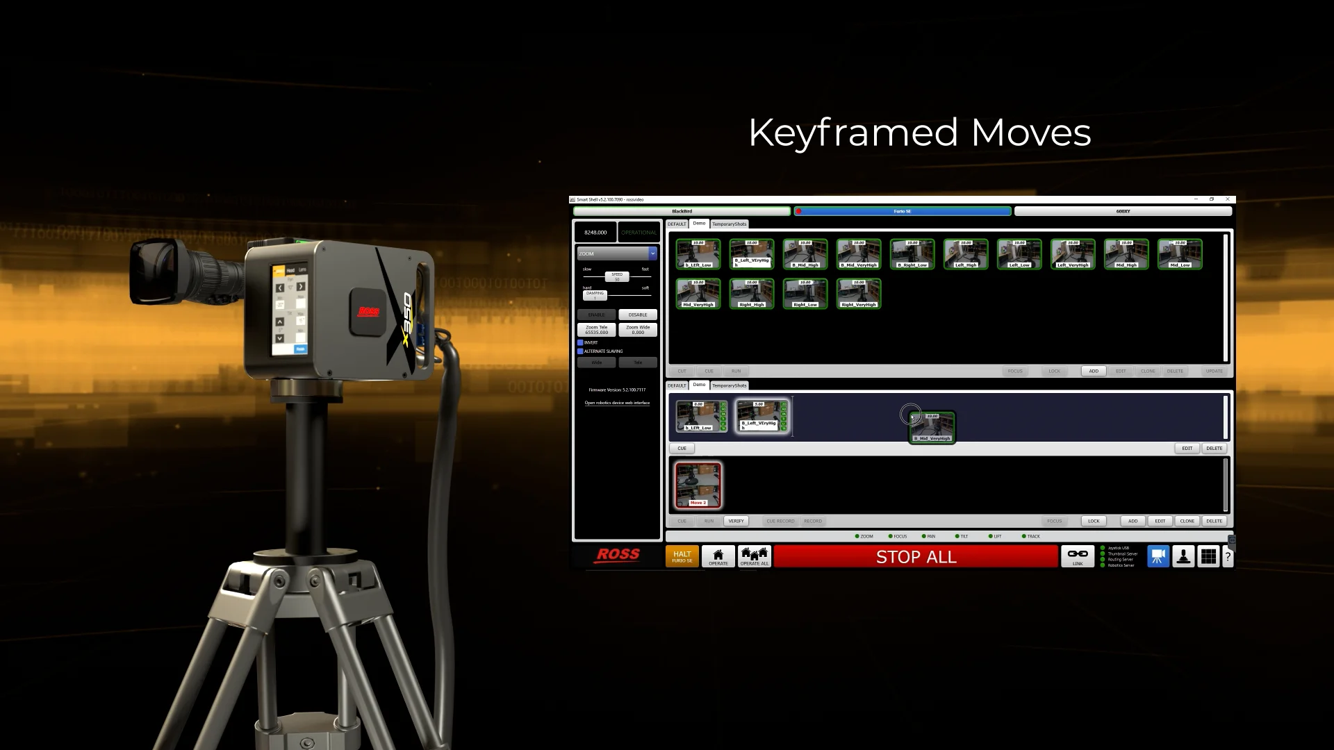 Pan Tilt Heads for Studio Robotic Camera Systems | Ross Video