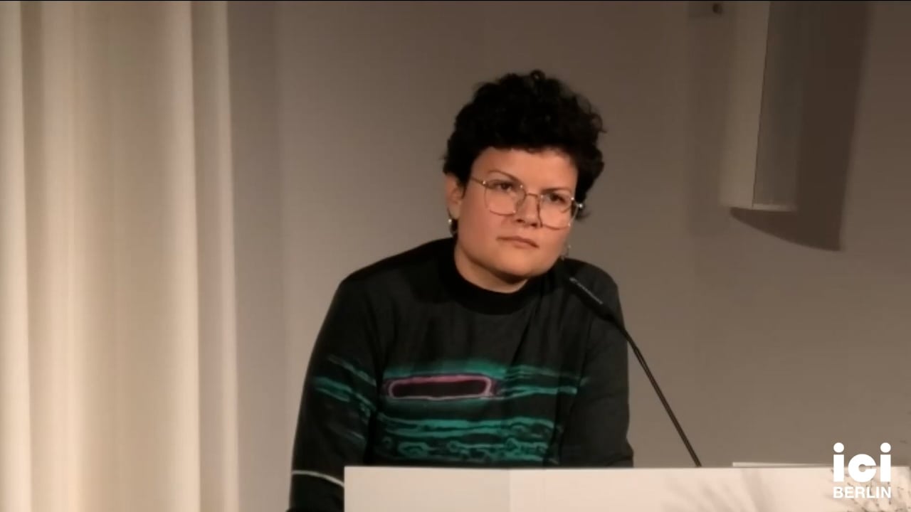 Talk by Barbara Marcel