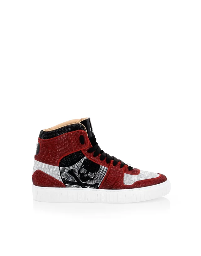 Philipp plein best sale red sneakers