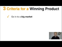 3 Criteria for a Winning Product