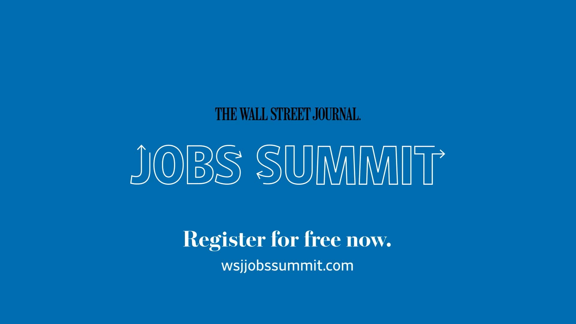 WALL STREET JOURNAL JOBS SUMMIT on Vimeo