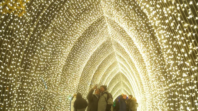 🎄Magical Light Show at Victoria Gardens Towne Square