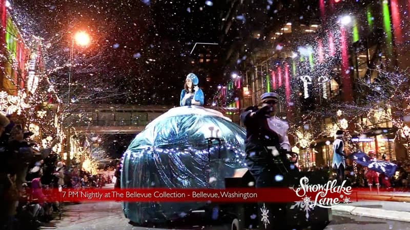 Bellevue Christmas 2022 Home - Snowflake Lane