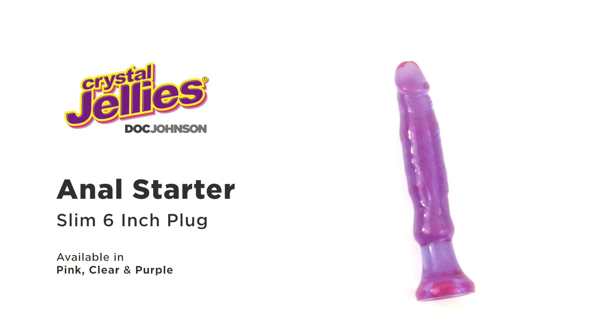 jelly anal vibrator Amazon.com: Anal Stuffer(Purple Jelly) : Health & Household main image 1