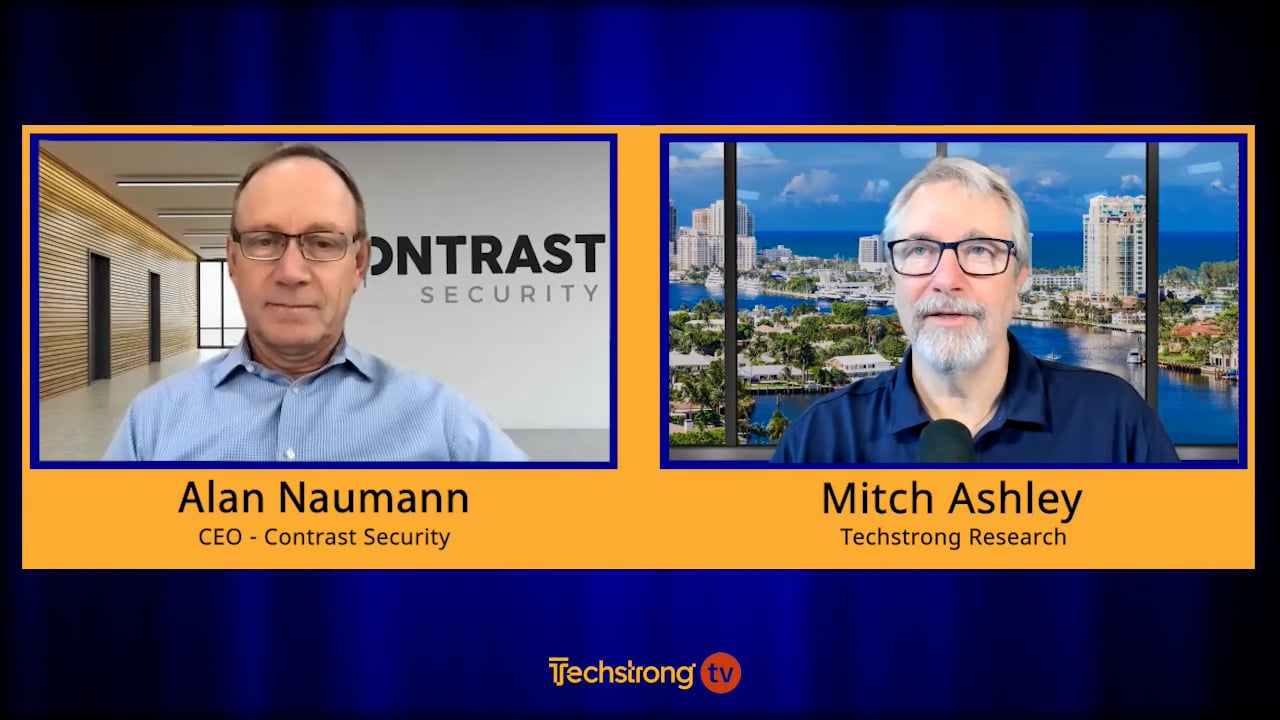 Series E Funding – Alan Naumann, Contrast Security