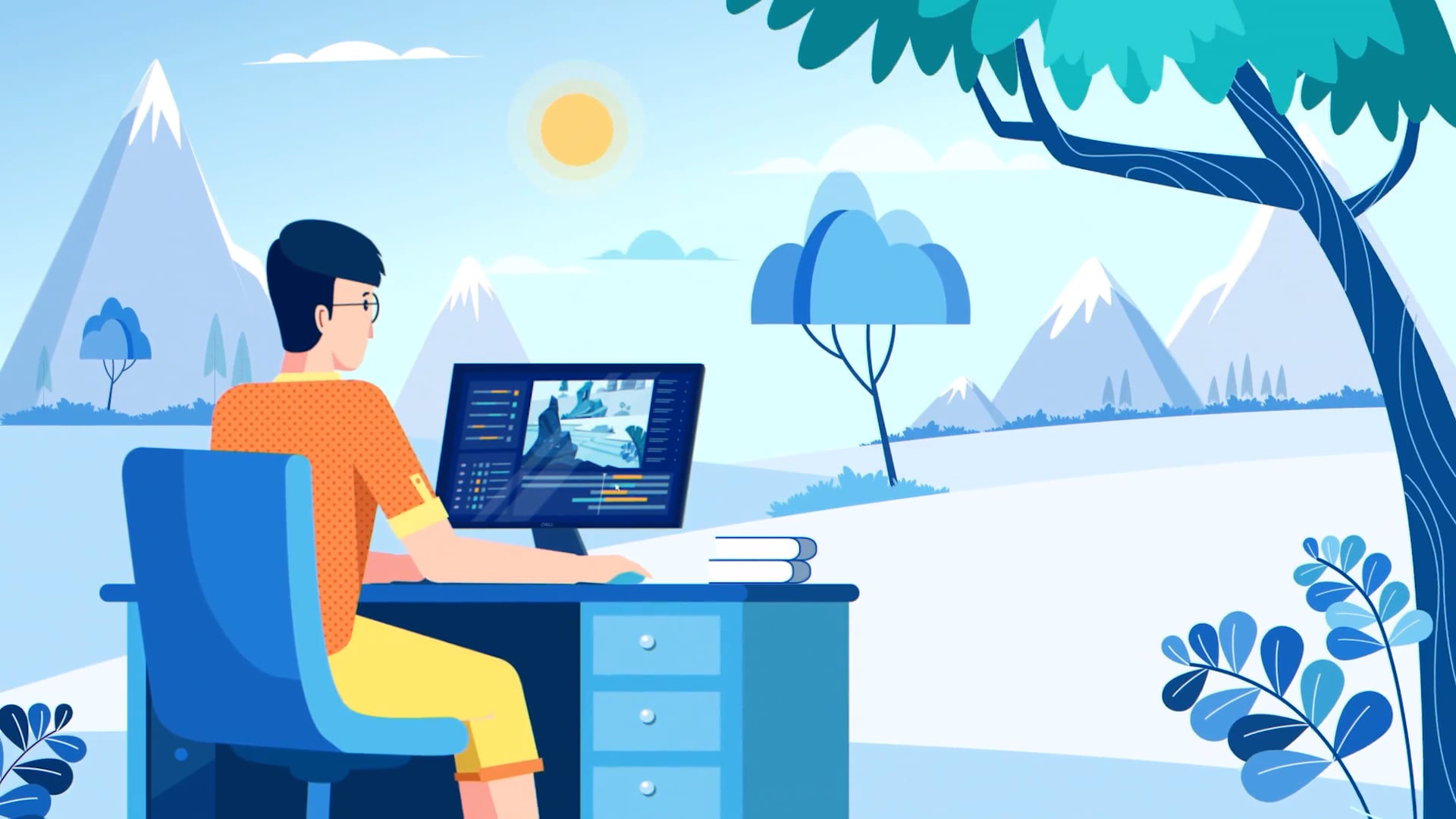 Dell Wireless Product Animated Promo