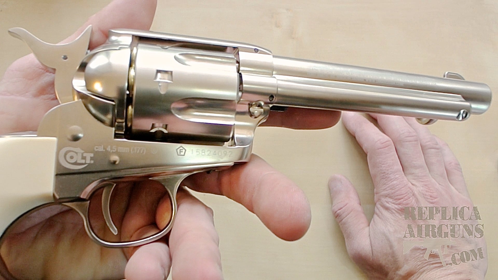 Umarex Colt Single Action Army Shell Loading CO2 BB Revolver Preview