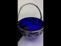 Glass, Silver Basket 2677-1835