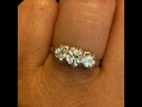Diamante, anello in platino 8310-2028
