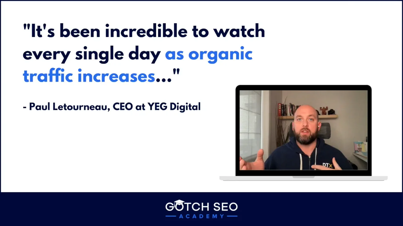 CEO & Director of Strategy at YEG Digital - Gotch SEO Academy