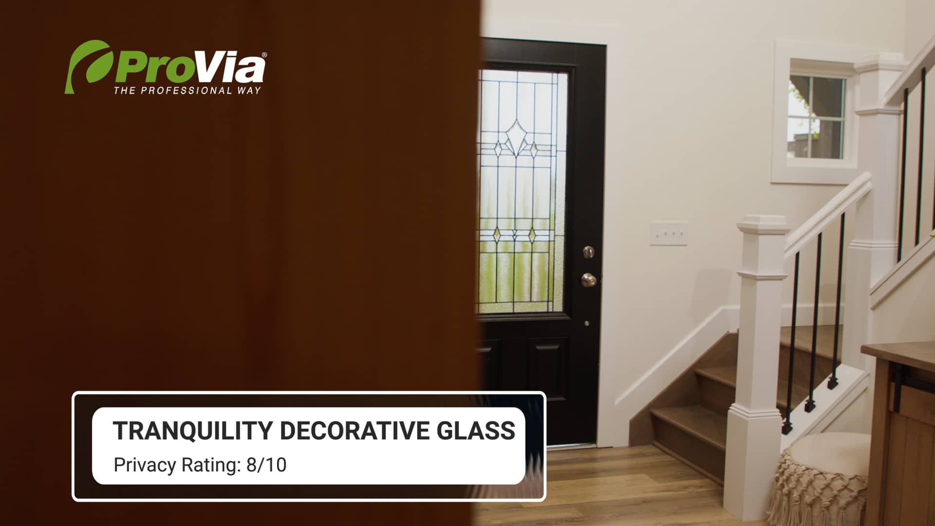 Tranquility Decorative Glass by ProVia on Vimeo