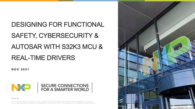 ECU design for functional safety, cybersecurity, and AUTOSAR™ compliance