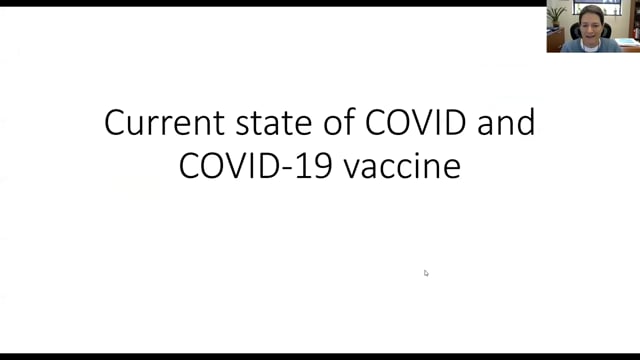 Current state of COVID and COVID19 vaccine