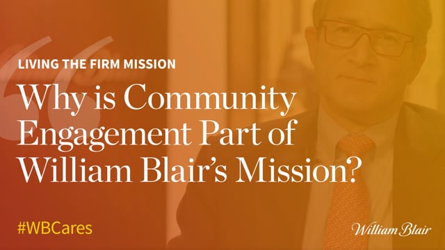 Community Engagement | William Blair