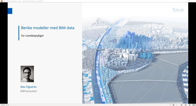 BIMCon 2021 Landskap 3.2 Berike Landskapsmodeller med BIM informasjon