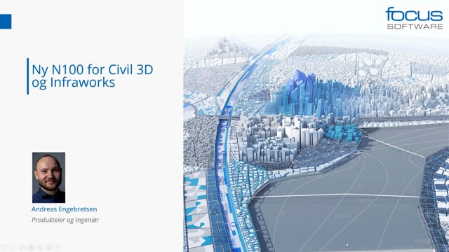 BIMCon 2021 Veg 4.1 Ny N100 standard – Civil 3D og Infraworks