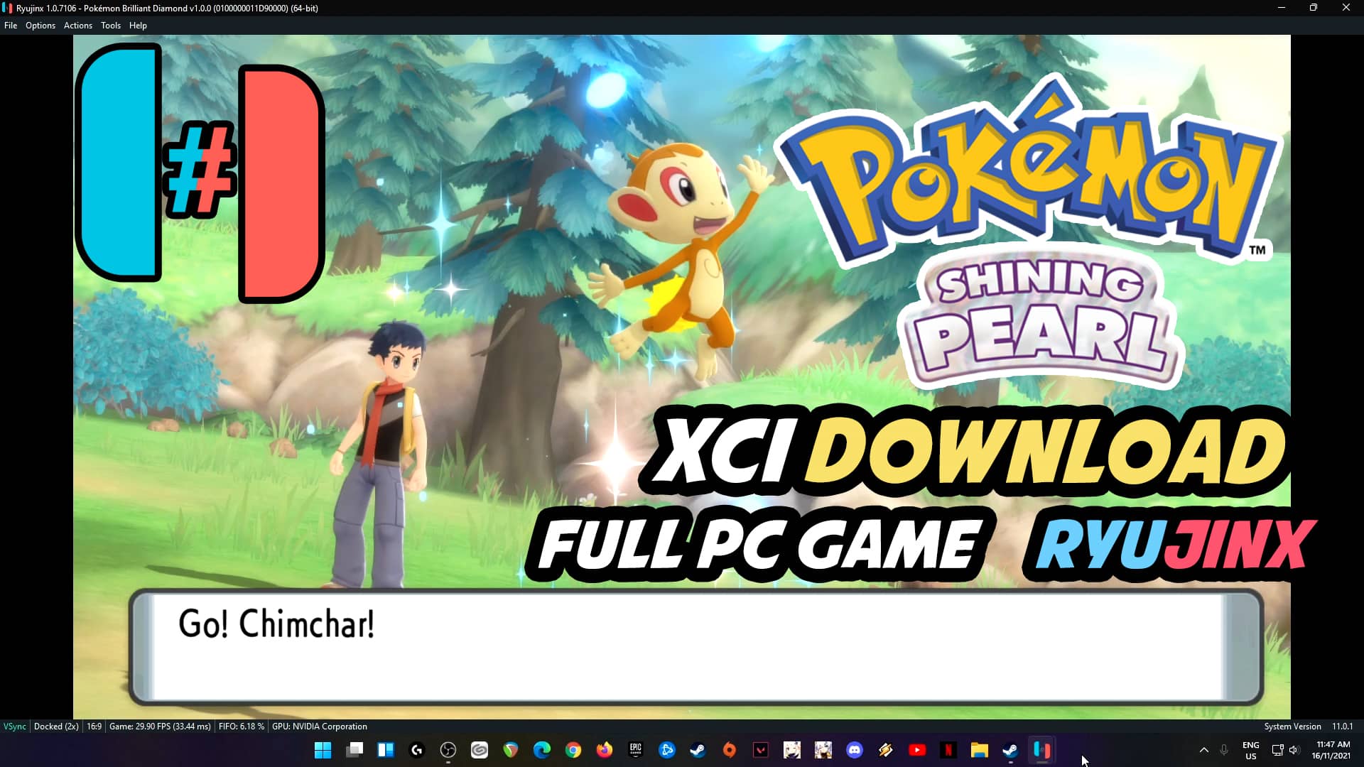 Pokemon Shining Pearl XCI Full Game Download (Ryujinx Emulator) on Vimeo