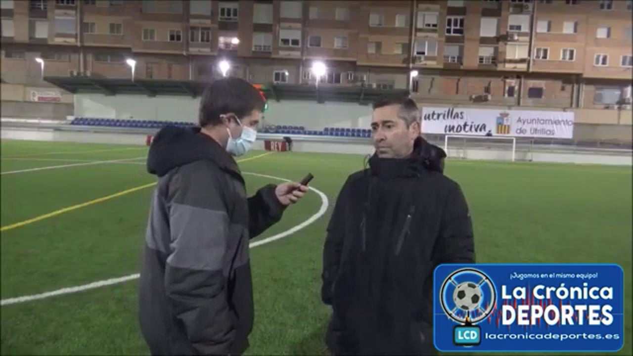 El CD Utrillas consigue el pase a la Copa del Rey / PITU LERGA (Entrenador Utrillas) CD Utrillas 2-0 CD Ingerto / 17.11.2021