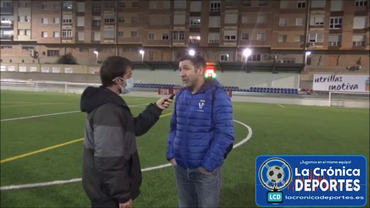 El CD Utrillas consigue el pase a la Copa del Rey / KIKE JURÍO (Entrenador Injerto) CD Utrillas 2-0 CD Ingerto / 17.11.2021