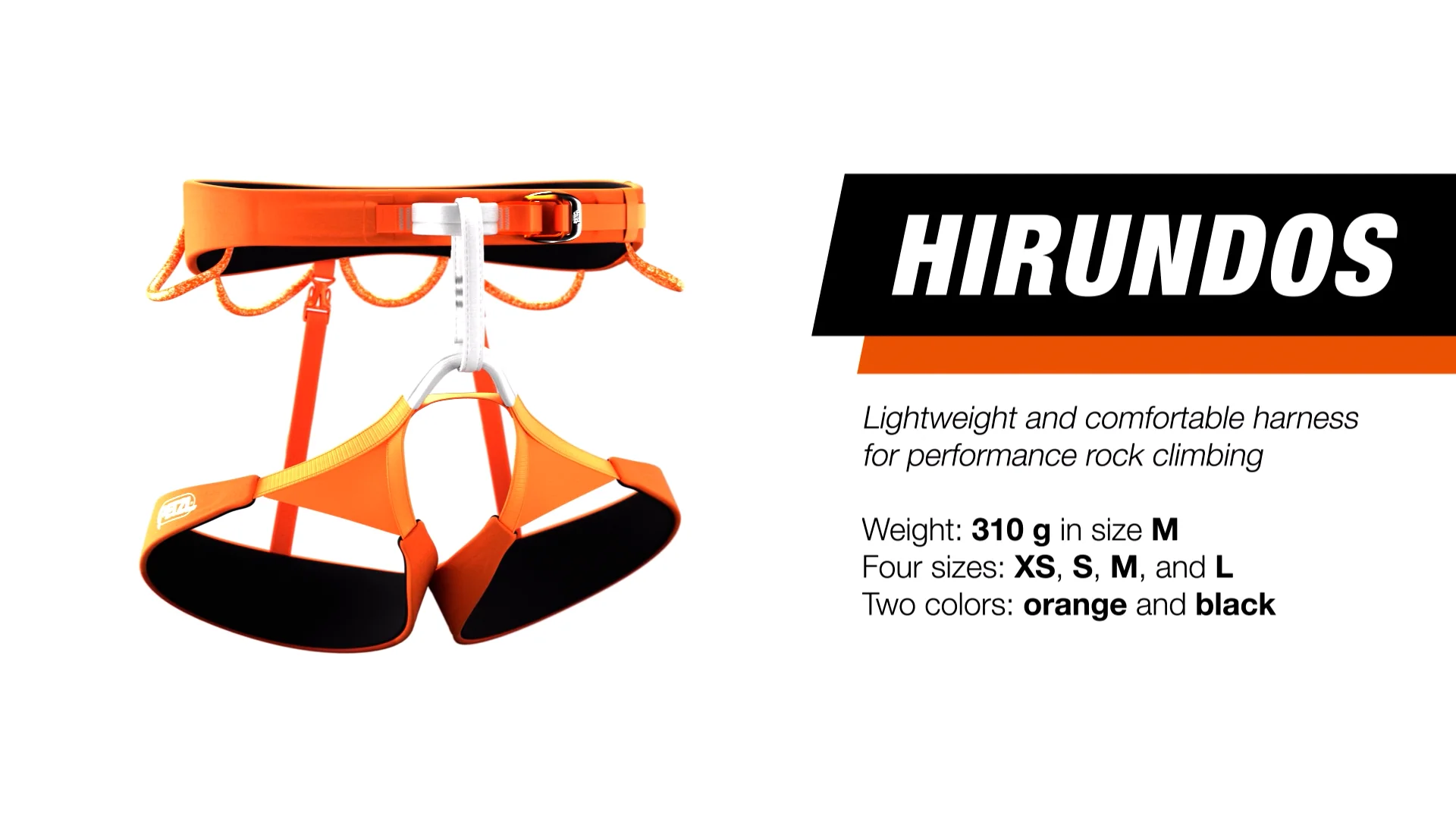 HIRUNDOS, Lightweight and comfortable harness for HIRUNDOS, Lightweight and comfortable harness for