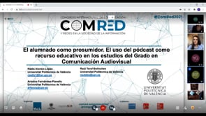 El alumnado como prosumidor. El uso del pódcast como recurso educativo en los estudios del grado en comunicación audiovisual