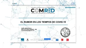 El rumor en los tiempos de COVID-19