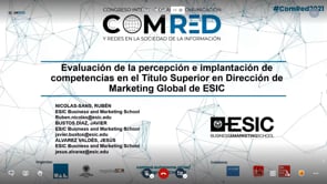 Evaluación de la percepción e implantación de competencias en el título superior en dirección de Marketing Global de ESIC