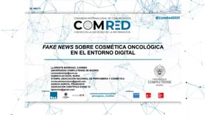Fake News sobre cosmética oncológica en el entorno digital