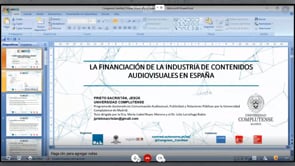 La financiación de la industria de contenidos audiovisuales en España