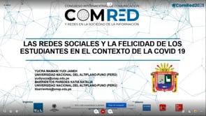 Las redes sociales y la felicidad de los estudiantes en el contexto de la COVID 19