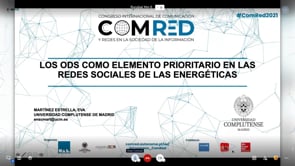 Los ODS como elemento prioritario en las redes sociales de las energéticas