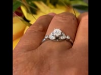 Diamant, platina ring 4496-4668