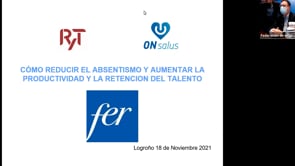 Taller- Cmo reducir el absentismo, aumentar la productividad y retener el talento Iigo Garatxena Isasi - ON SALUD