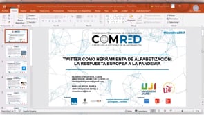 Twitter como herramienta de alfabetización: la respuesta europea a la pandemia