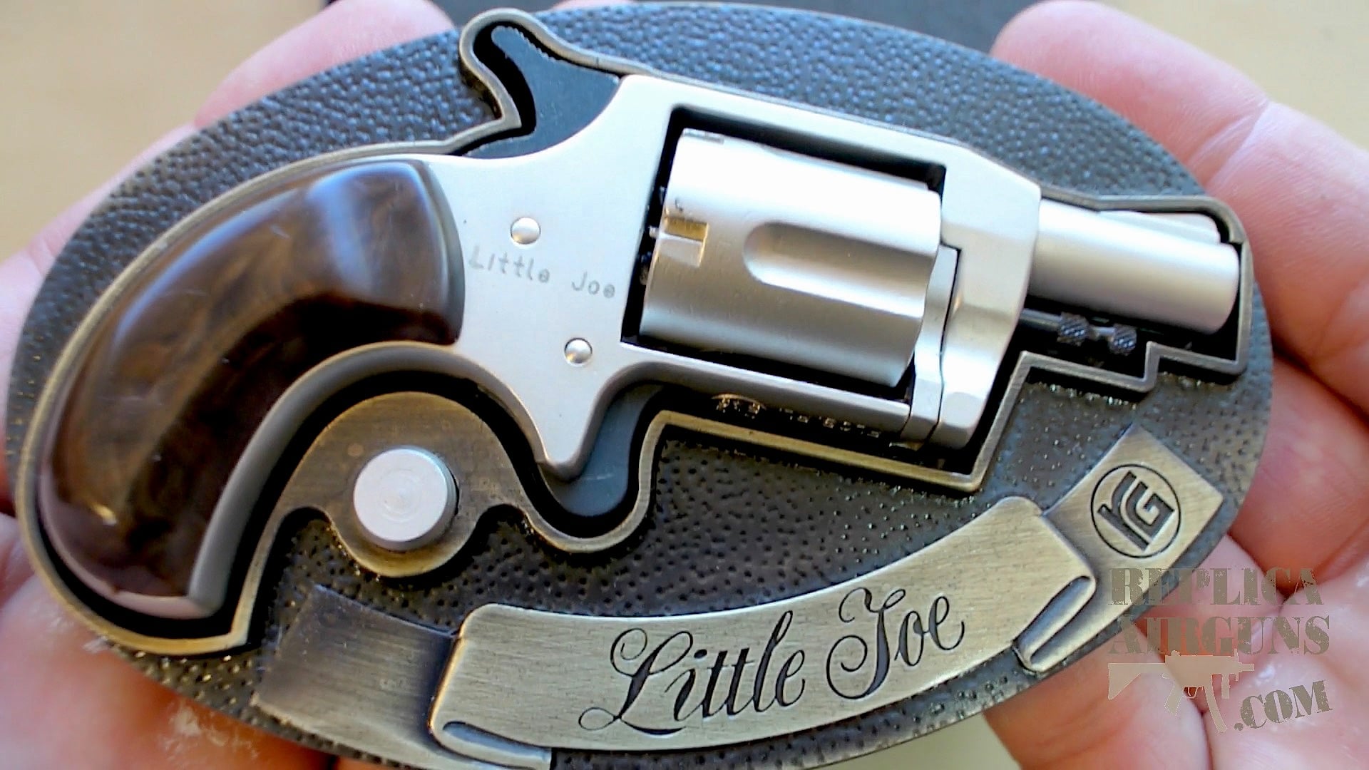 ROHM Little Joe Belt Buckle 6mm Flobert Blank Gun Review