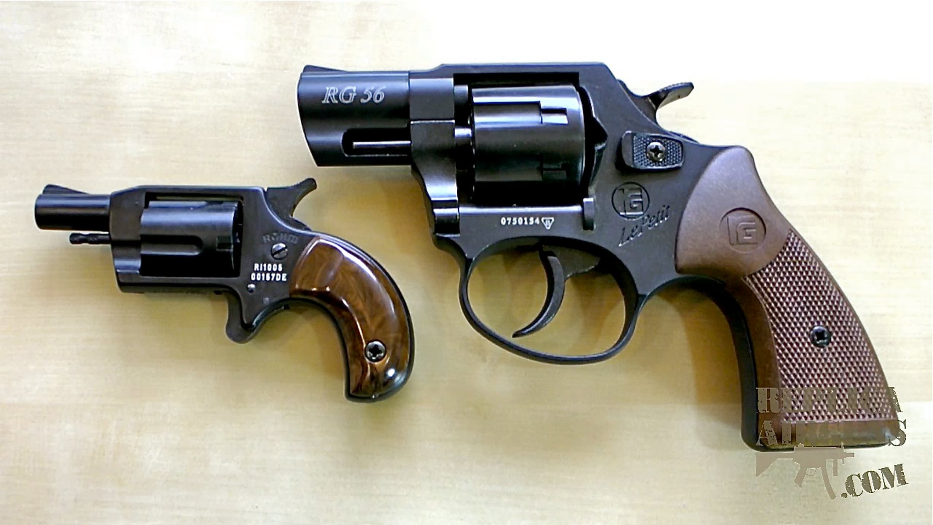 ROHM Le Petit RG-56 and Little Joe 6mm - 22 Caliber Blank Revolver Review